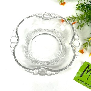 Lovely Vintage Duncan Miller Teardrop Clear Glass Candy Bowl, Bon Bon Bowl, Vanity Bowl, Gift Idea, My40YearCollection