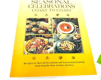 1997 Célébrations saisonnières d'un océan à l'autre Popular Inns Across America Cookbook, Special Occassions Casual Recevoir My40YearCollection