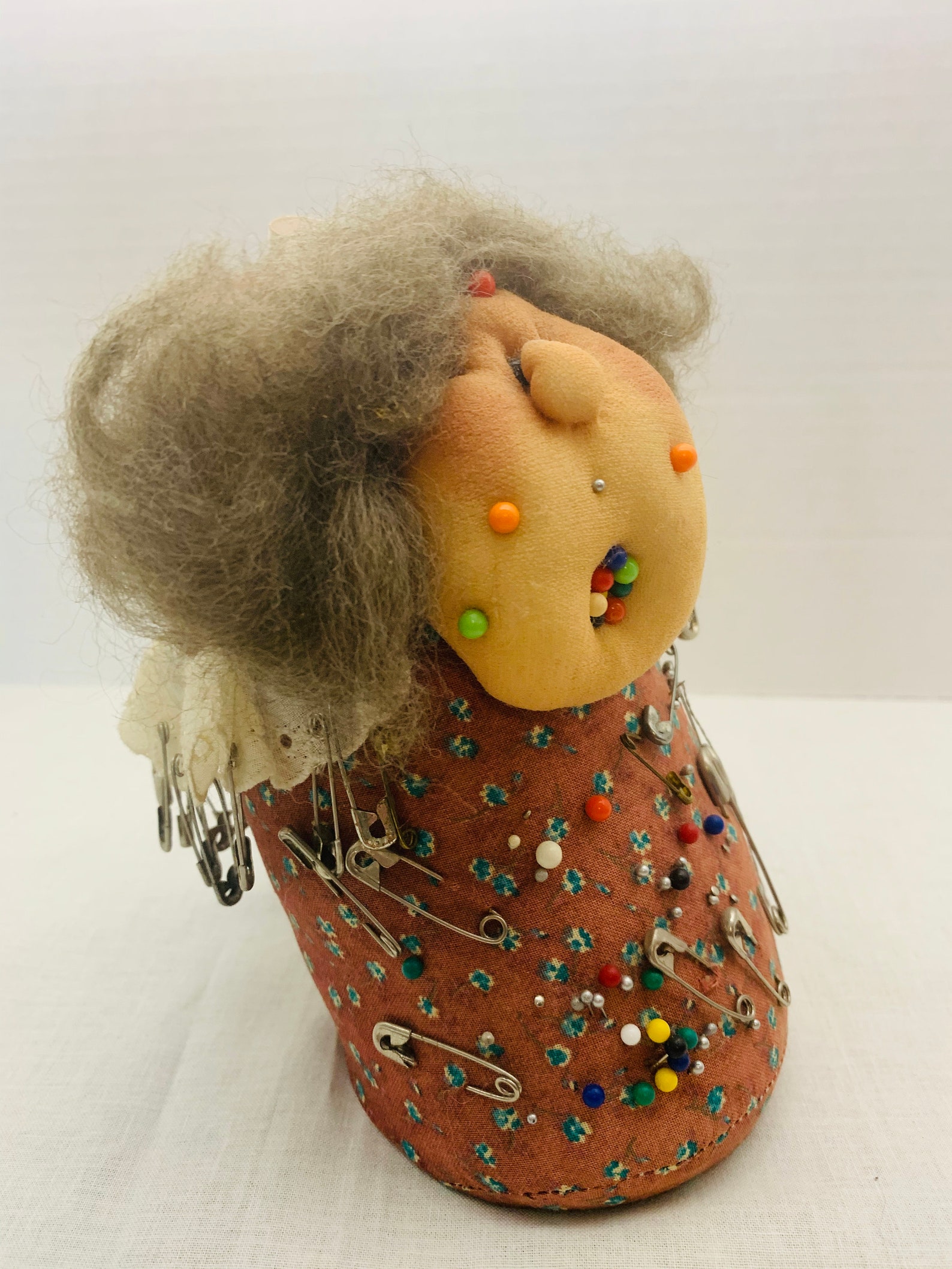 Vintage Pin Cushion Old Granny Pin Cushion FREE GIFT With Etsy
