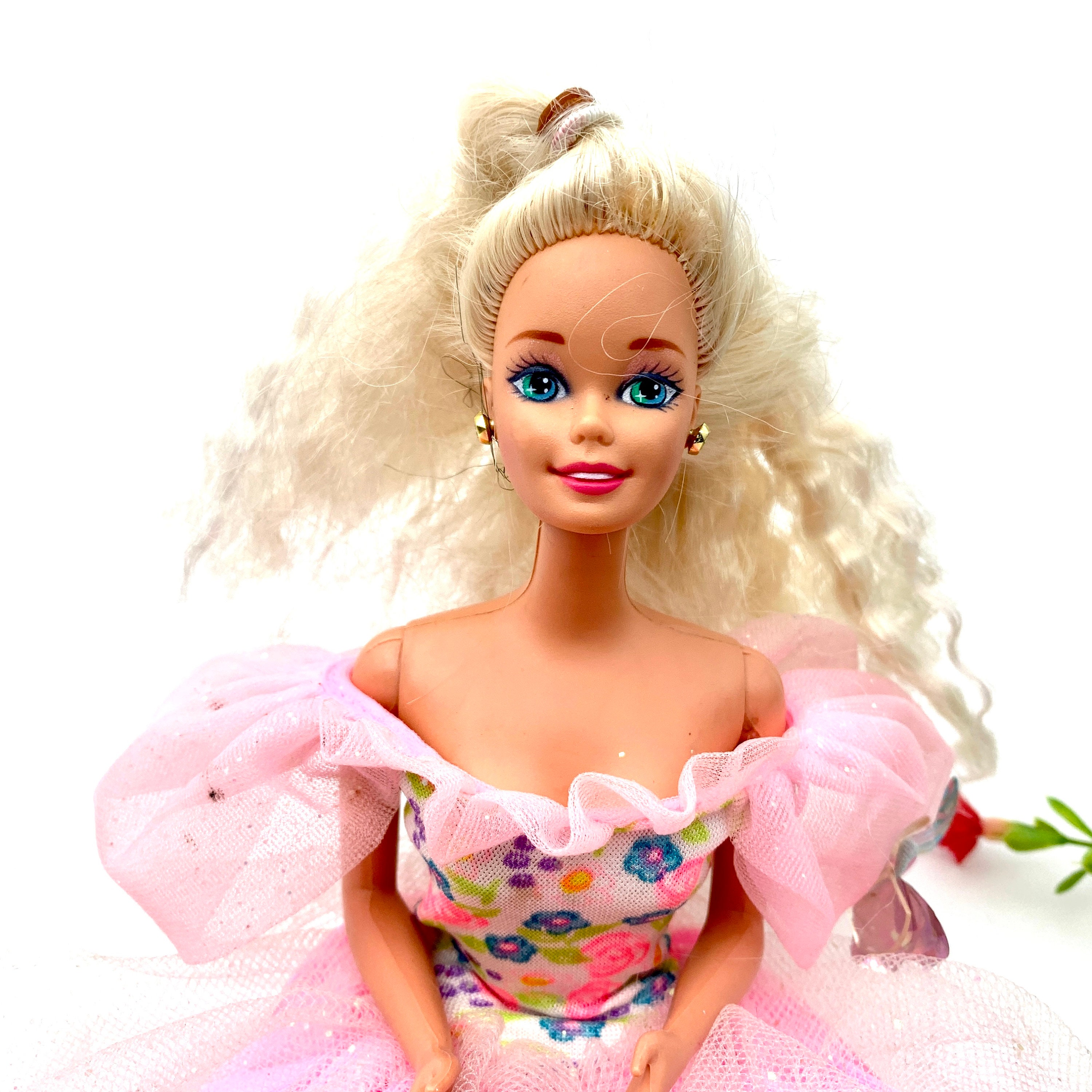 ヴィンテージ バービー人形 プリンセス 1994年製ヴィンテージ バタフライ プリンセス バービー人形 - 箱なし