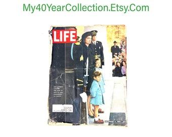 Vintage LIFE Magazine: JFK Funeral, December 6, 1963