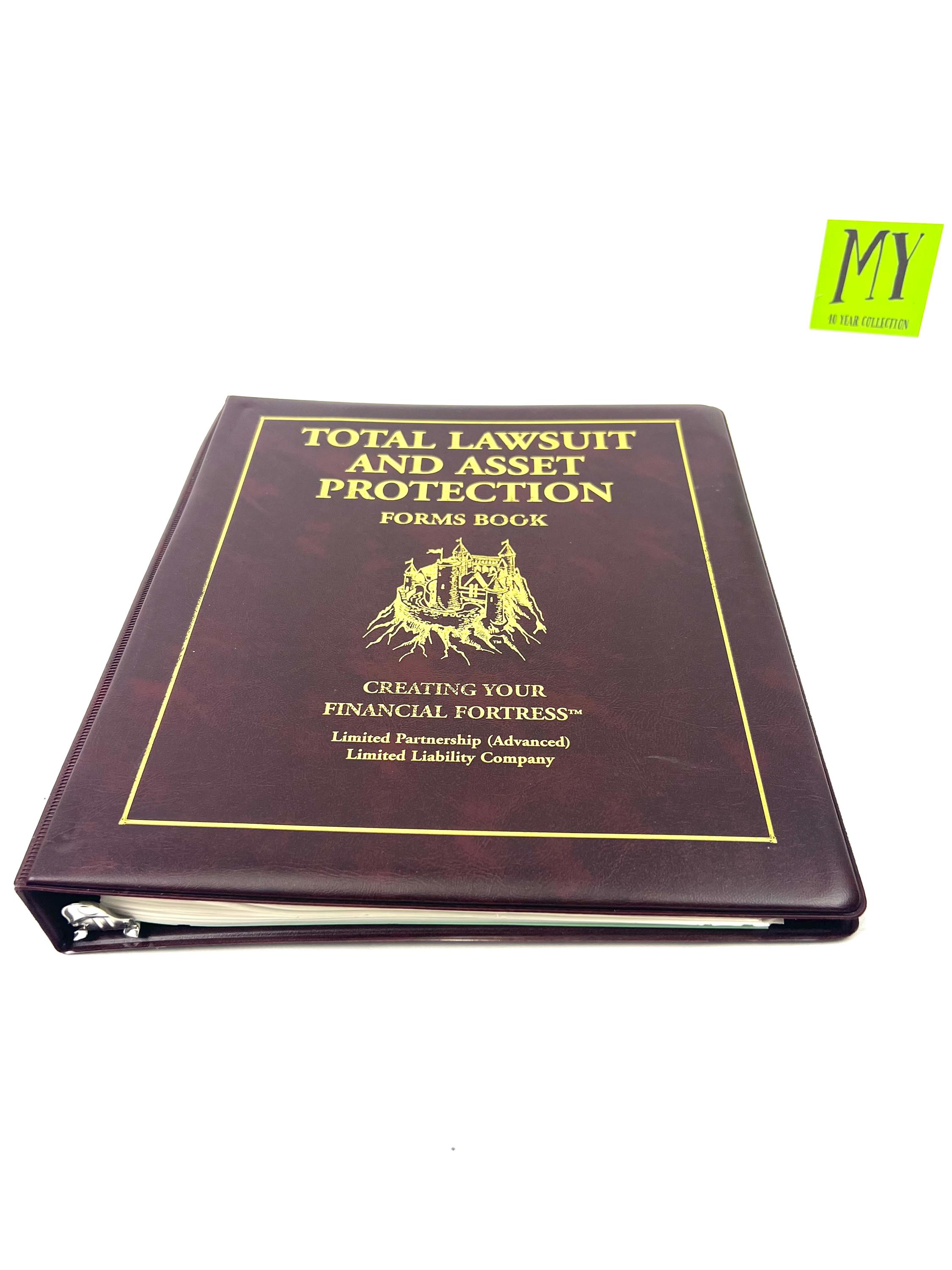 Vintage Lawsuit & Asset Protection Book Bundle by Jay W. Mitton