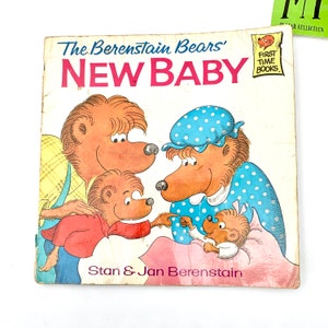 1970 The Berenstain Bears’ New Baby Book by Stan and Jan Berenstain Gift for Older Child My40YearCollection