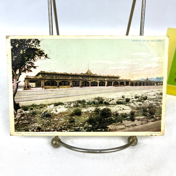 Vintage 1909 Escalante Ash Fork Arizona Railway Postcard