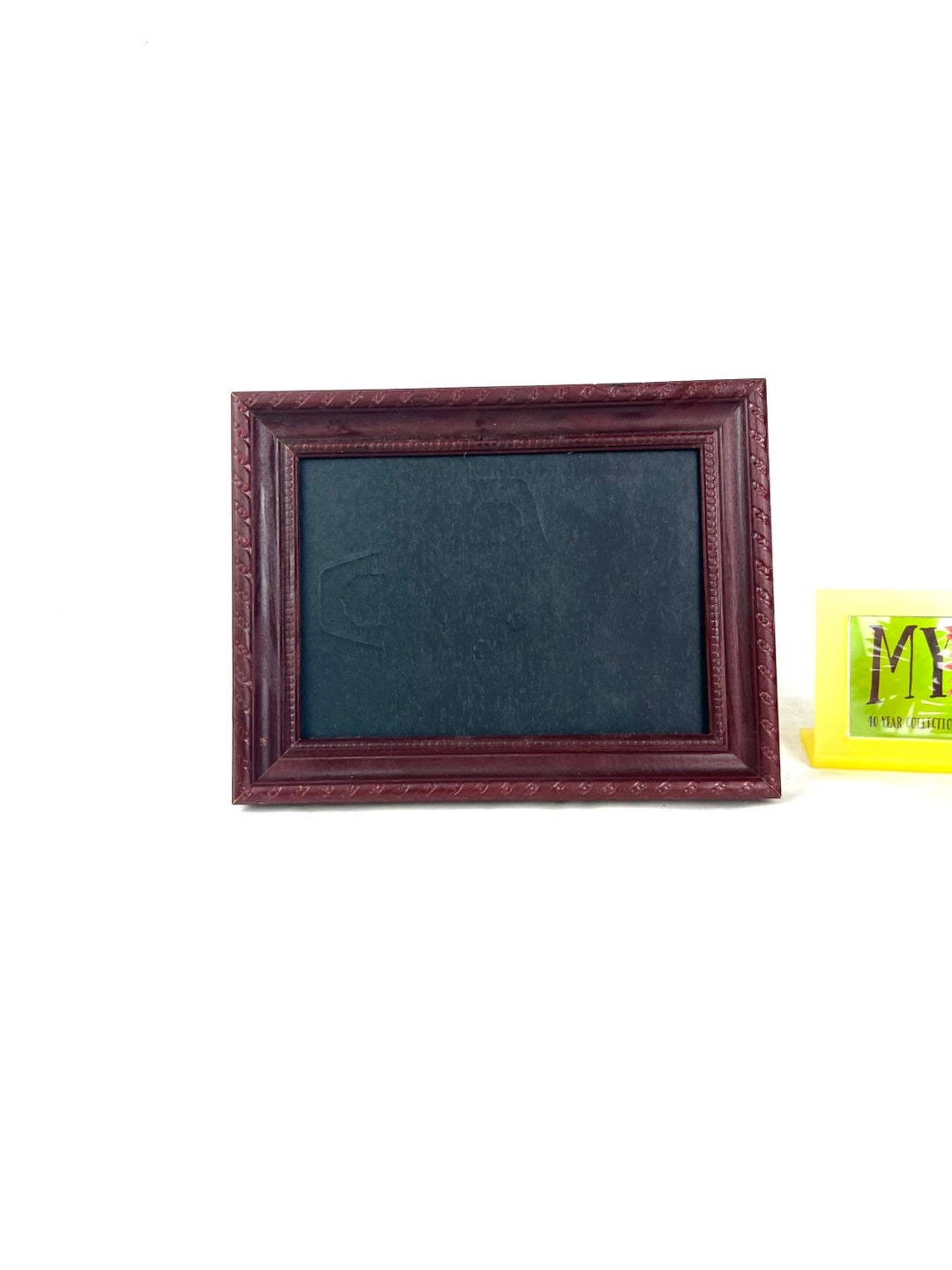 Vintage Picture Frame Cherry Wood Rectangular Picture Frame NO GLASS