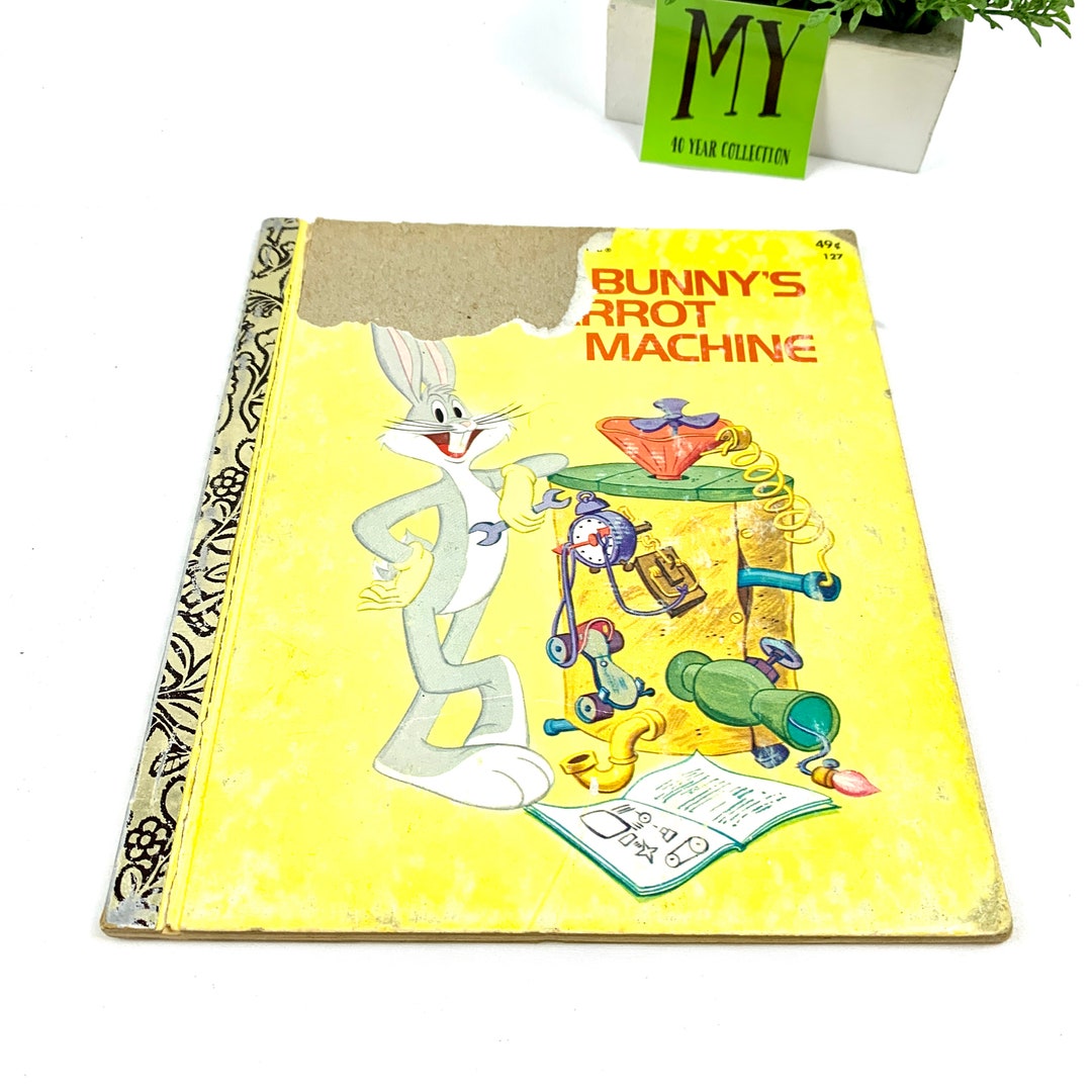 Vintage 1976 Bugs Bunny Carrot Machine Little Golden Book - Etsy