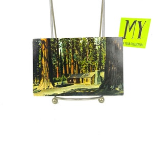 Vintage Postkarte - Yosemite National Park, Kalifornien im Mariposa Grove of Big Trees - 303.K - Malstil - My40YearCollection