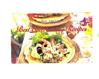 Bon Appetit Entertaining Recipes Cookbook, 2003 Paperback