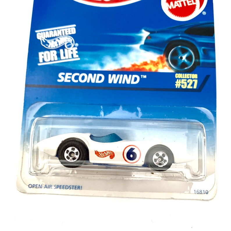 Vintage Mattel Hot Wheels Second Wind Car number 527 Collectible Race Car Toy Diecast Toy Car My40YearCollection image 5