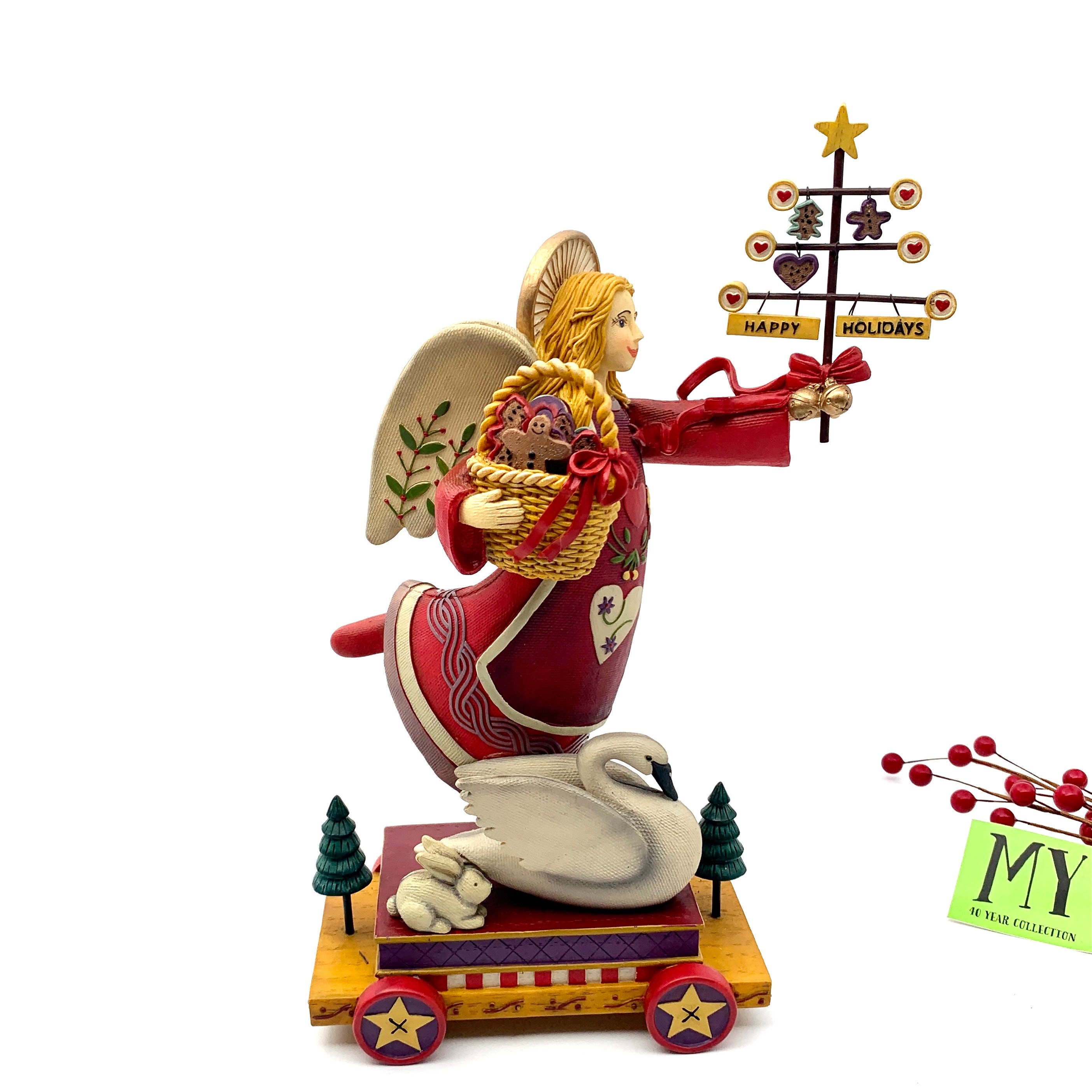 * christmas doll ୨୧ * 翼のある 三日月の妖精さん Liila's Christmas Miracle Series Blind Box Vinyl Face Bag Pendant