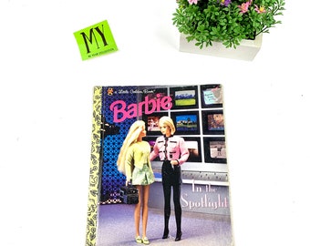 1998 'Barbie' em destaque Um livro infantil da coleção Little Golden Book, de Marie Morreale Minha coleção de 40 anos