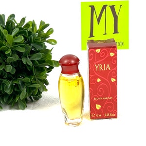 Vintage Miniature Perfume - Yria Elixir de Parfum Yves Rocher 7.5 ml Eau de Perfume Spray - Full Bottle - Made in France My40YearCollection