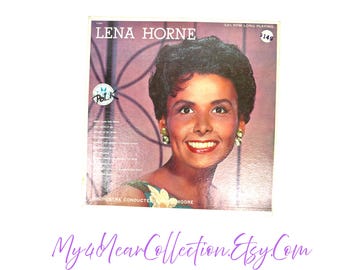 Lena Horne Self-titled Vinyl LP – Vintage Mono Album, Vocal Jazz