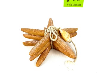 Vintage Ceramic Starfish Stack: Coastal Beach Decor
