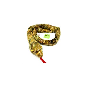 Vintage Aurora Camouflage Snake Plush: 48&quot; Boa Stuffed Animal