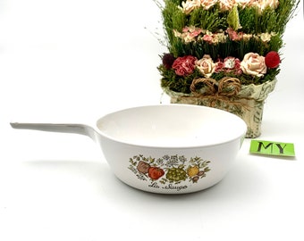 Vintage Corning Ware Spice of Life Menuette Pan: La Sauge Herb Motif