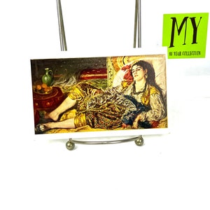 Stara pocztówka - Auguste Renoir - Odalisque - National Gallery of Art Washington DC - Opublikowano w 1955 r. - My40YearCollection