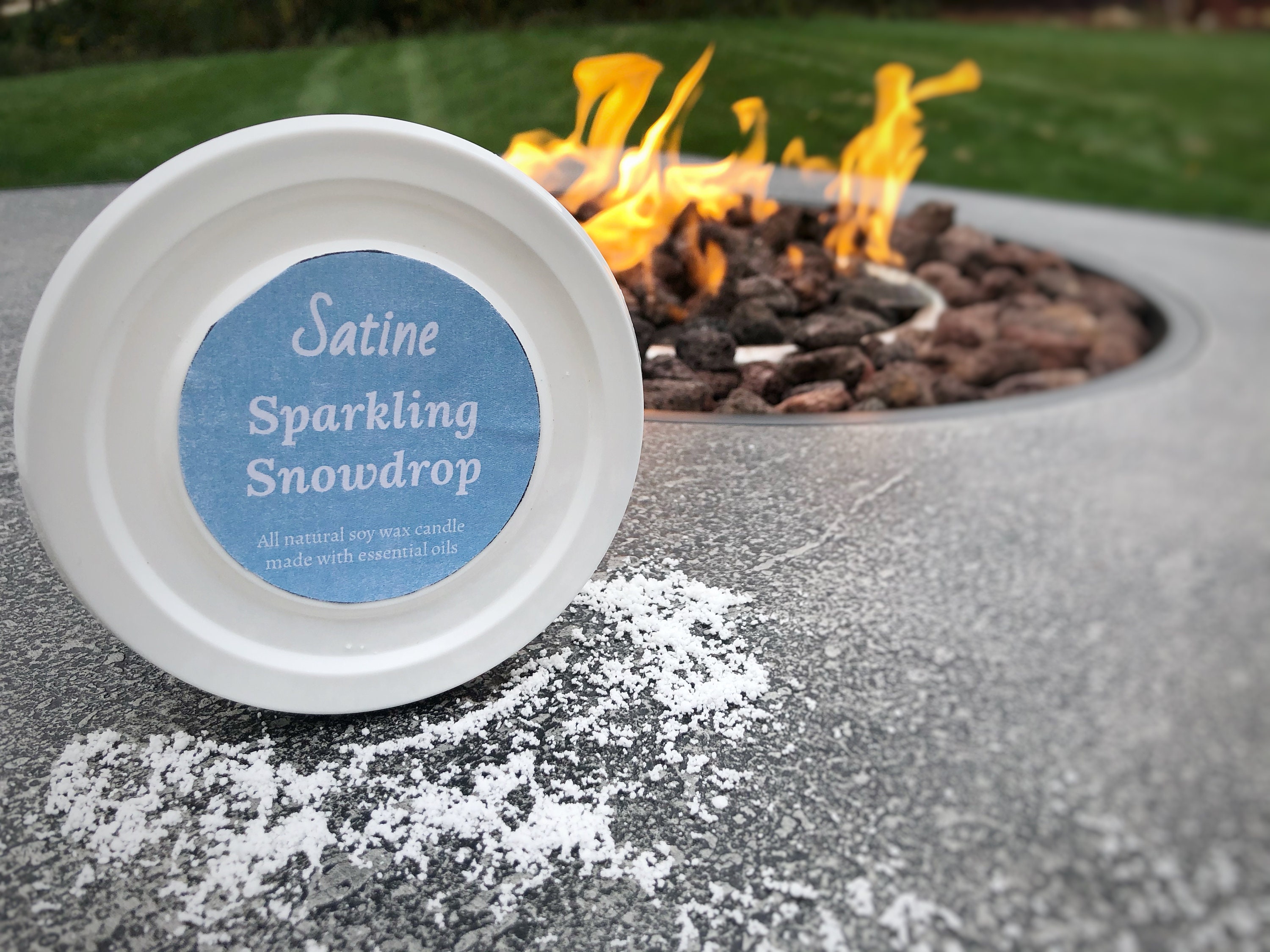 Sparkling Snowdrop Best Winter Fragrance Candle 12 oz. Jar Etsy