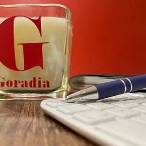Personalized Custom Vegan Wax Candle | 8 oz or 14 oz Glass Jars | 14 Unique Luxury Essential Fragrances | Hand Poured and Made to Order |
