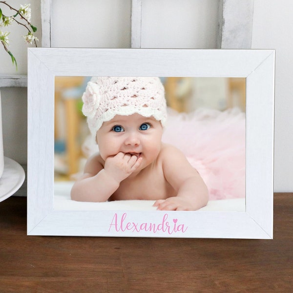 Baby Picture Frames Etsy
