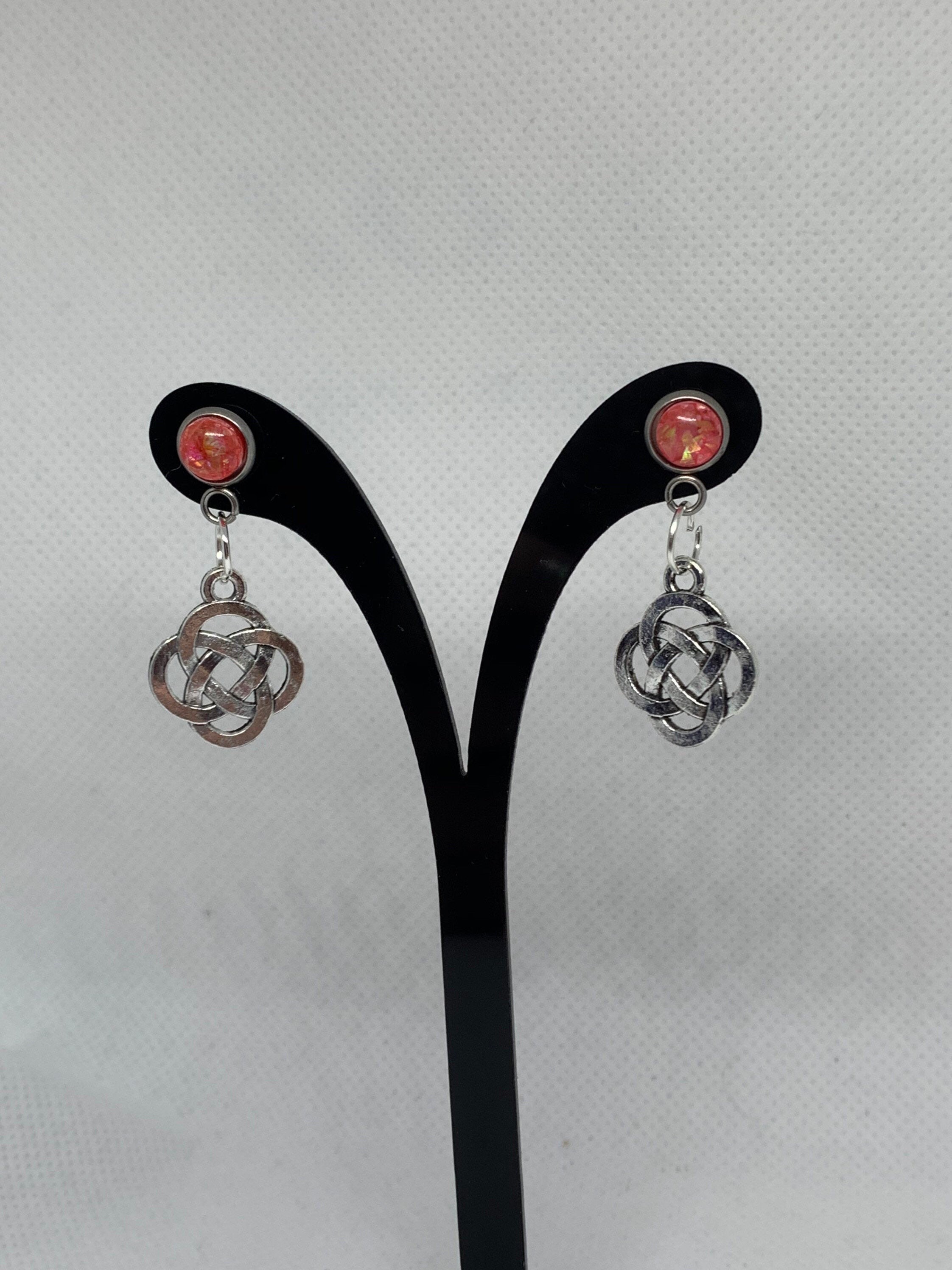 Trinity Knot Earrings Celtic Style Jewellery Irish Inspired Jewellery