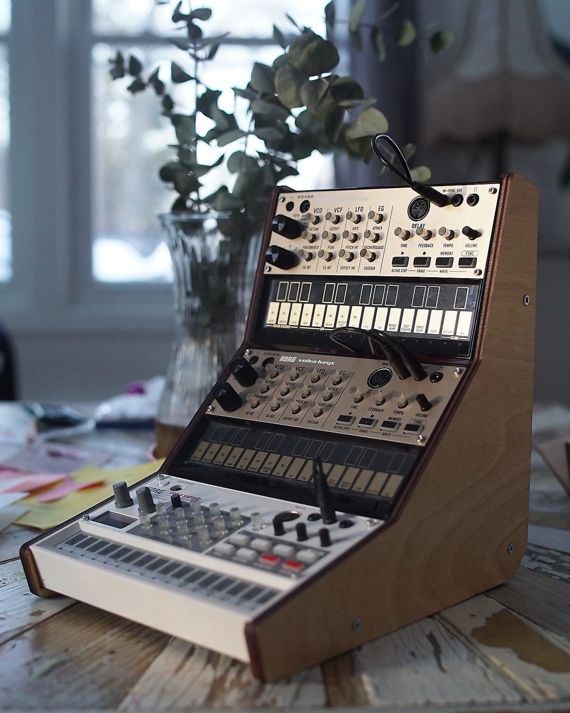 Impossibleshape 3 Tier Volca Rack Wooden Stand for Korg - Etsy