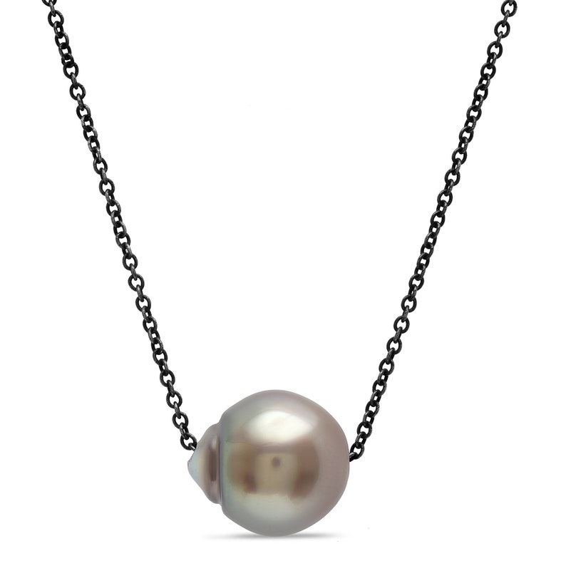 Handmade Single Tahitian Pearl Necklace