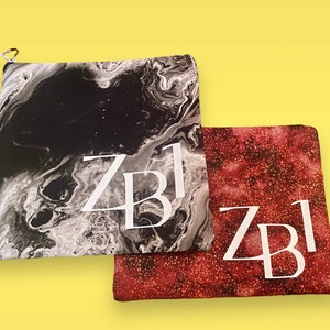 ZB1 Zipper Pouches | Cosmetic Bag | Makeup Bag | Pencil Pouch | Travel | Wallet