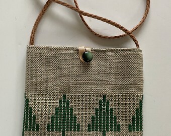 Small Tote Bag Featuring Vermont Trees