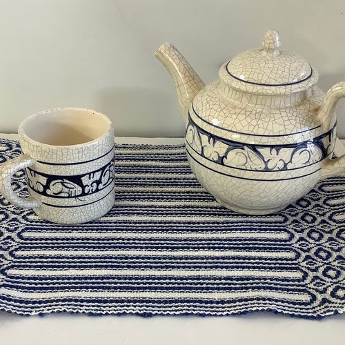 Handwoven Placemats in a Classic New England Pattern Etsy