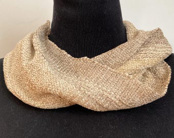 Handwoven Cowls in New Neutrals