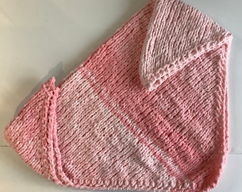 Hand Knit Baby Blankets in Classic Color