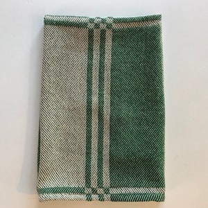 Handwoven Tea Towels in Modern Block Pattern