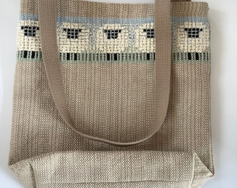 Handwoven Sheep Bag