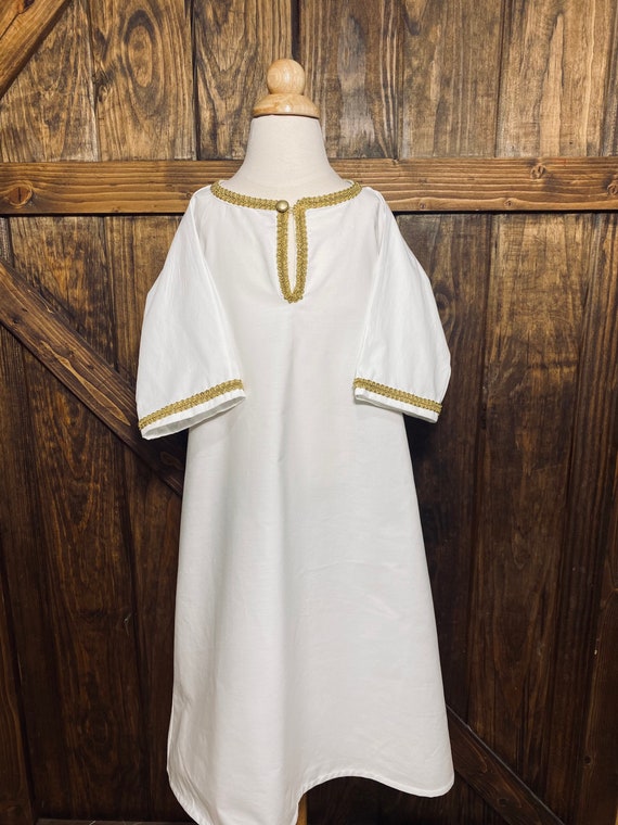 Orthodox Baptismal Gown Adult Baptismal Robe Teen Baptismal Etsy