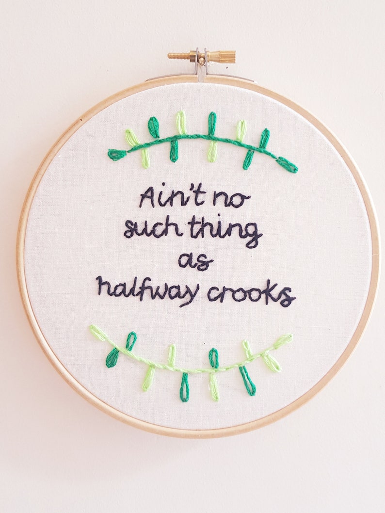 Ain T No Thing As Halfway Crooks