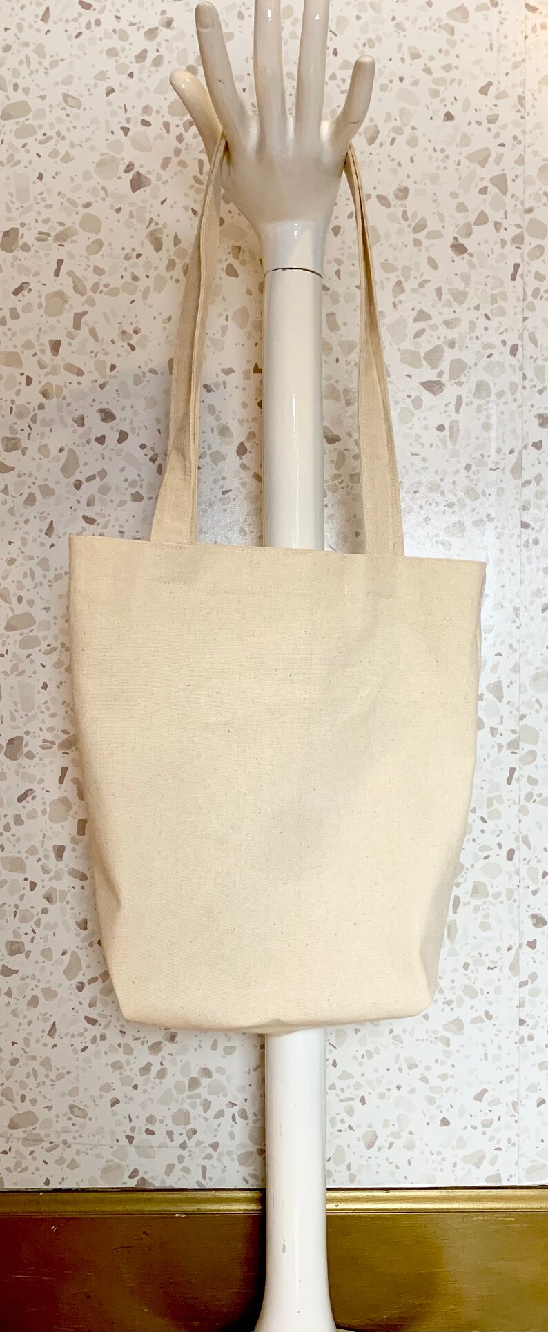 canvas tote bolsas with pockets