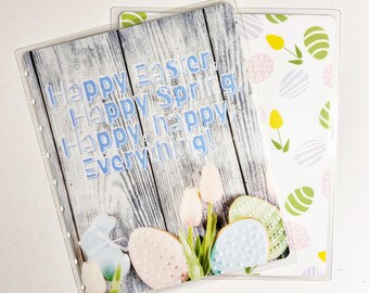 Easter Planner Cover Set: Disc Bound, Laminated