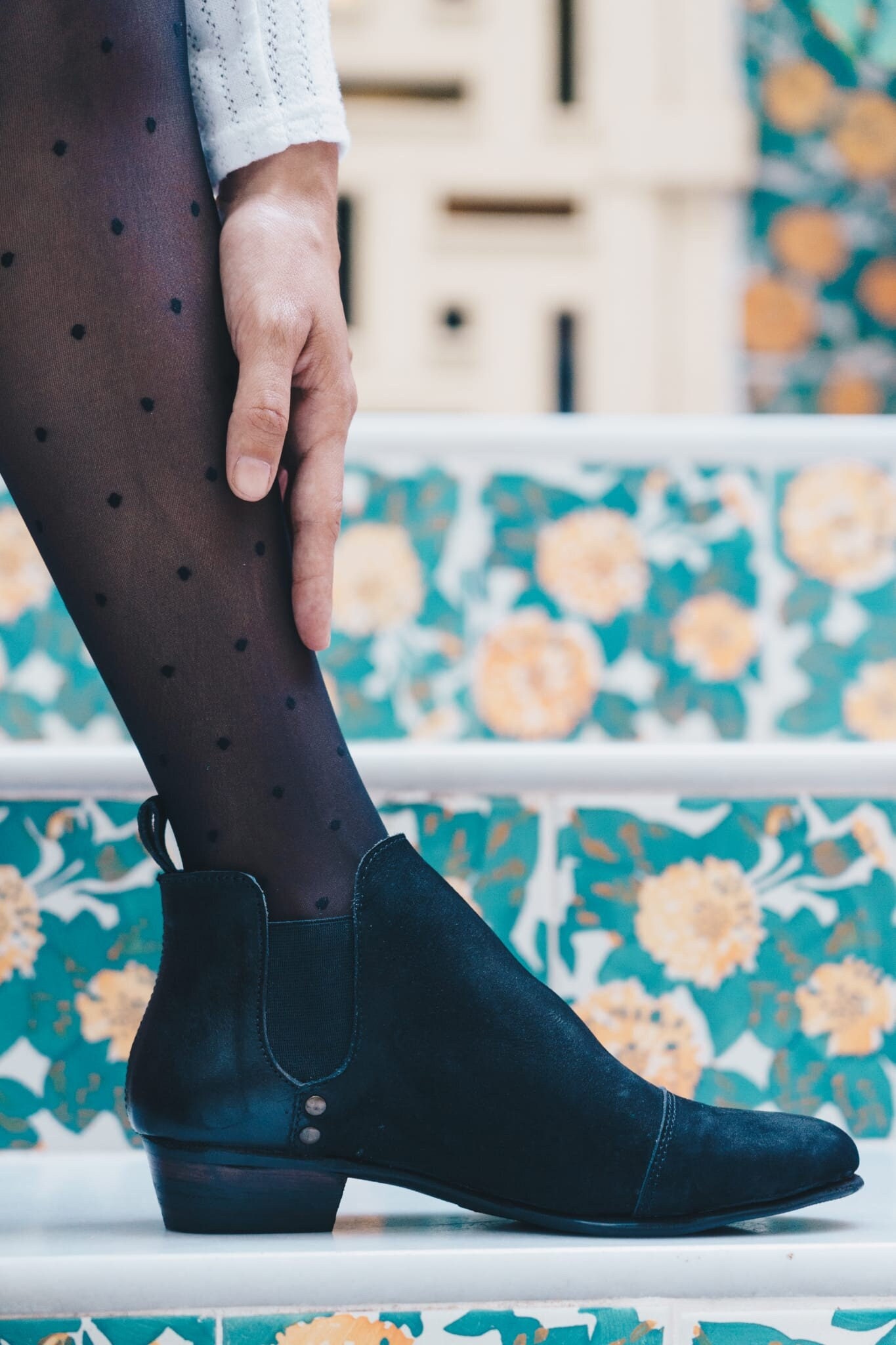 Classic Boots Dark Academia Black Boots 