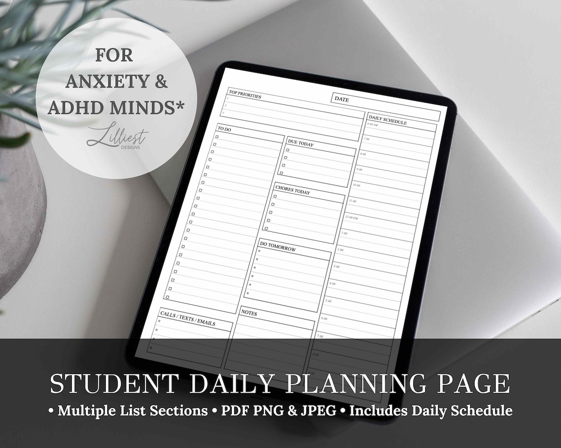 Best Digital Planner For Adhd