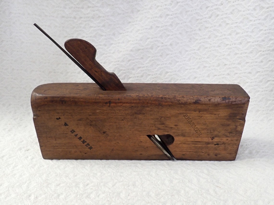 Antique Wood Moulding Plane Wooden Carpenter's Tool 1800s Etsy