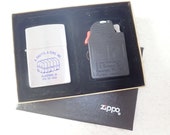 ZIPPO Ziplight Advertising A. Sheftel Sons Inc. Original Box and Extra Refill Great Collectible