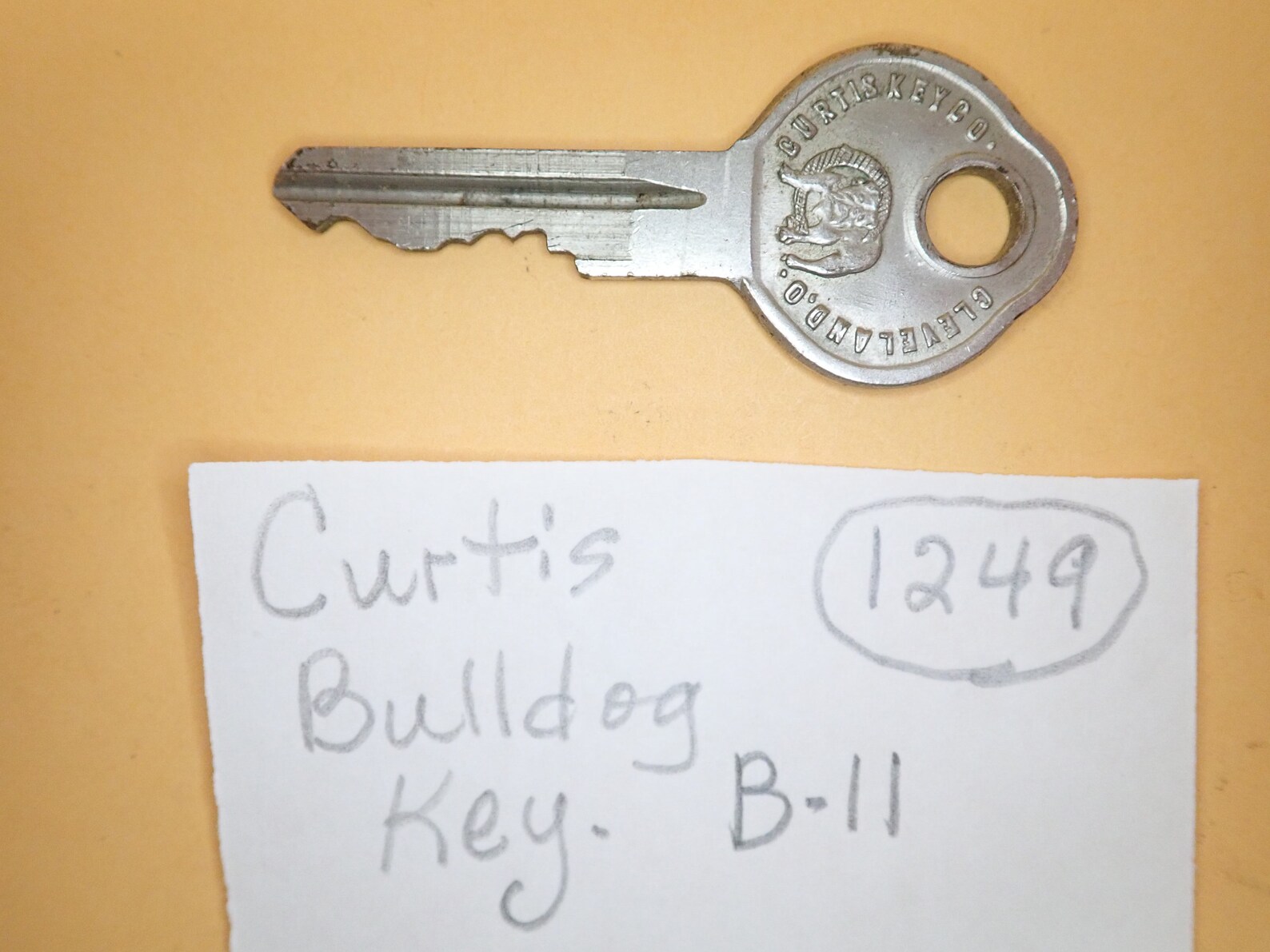 Curtis Bulldog Key B11 Vintage Used Good Working Condition Etsy