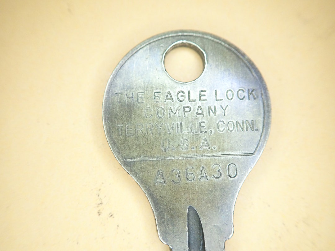 Eagle Lock Co. A36A30 Pad Lock Key Good Working Order. Used. Etsy