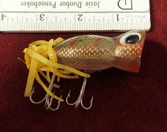Buy Vintage Hula Popper Fishing Lure Multi Colors Good Condition