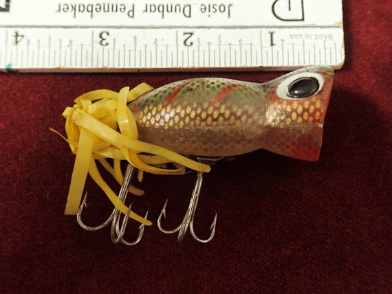 antique martin fishing lures Vintage Martin Silver Scale Salmon Plug Lure In Box 7KS-11 For Sale