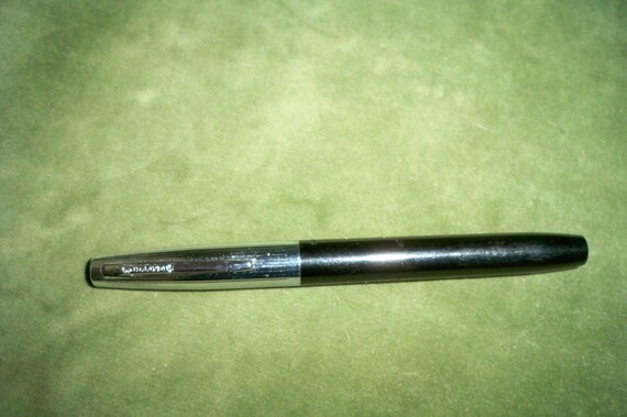 Vintage Sheaffer S Fountain Pen Hooded Nib Used Cartridge Etsy