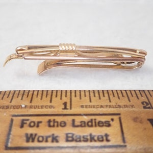 Vintage Tie Collar Bar 1/20 12KT.G.F.  Forstner Very Good Used Condition Beautiful