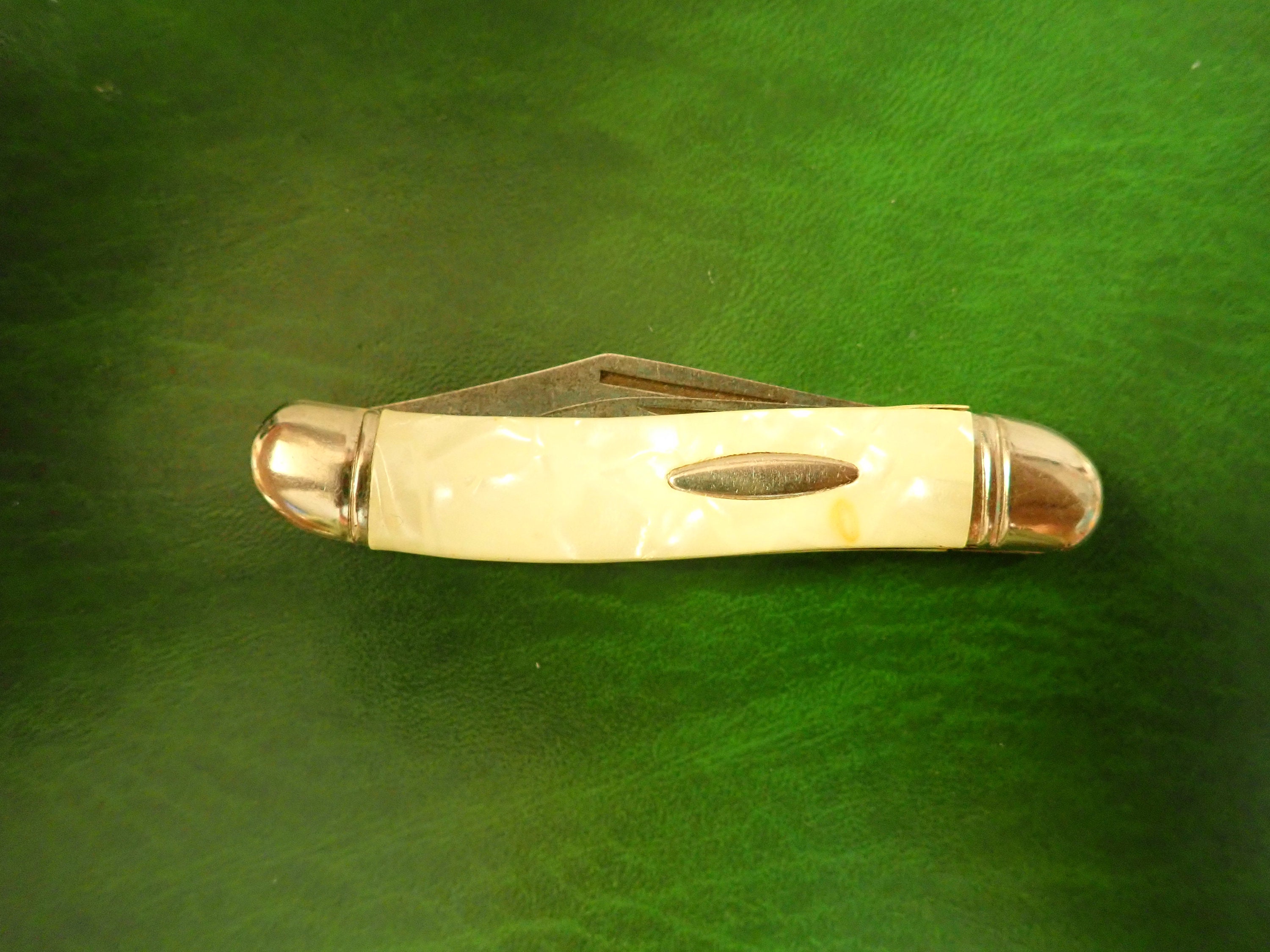 Vintage Sabre635 Pocket Knife 2 Blades China About 3 Closed Good
