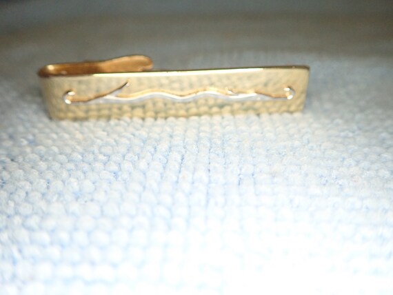 Vintage 1970s Tie Bar Polyester Knitting Needle R… - image 2